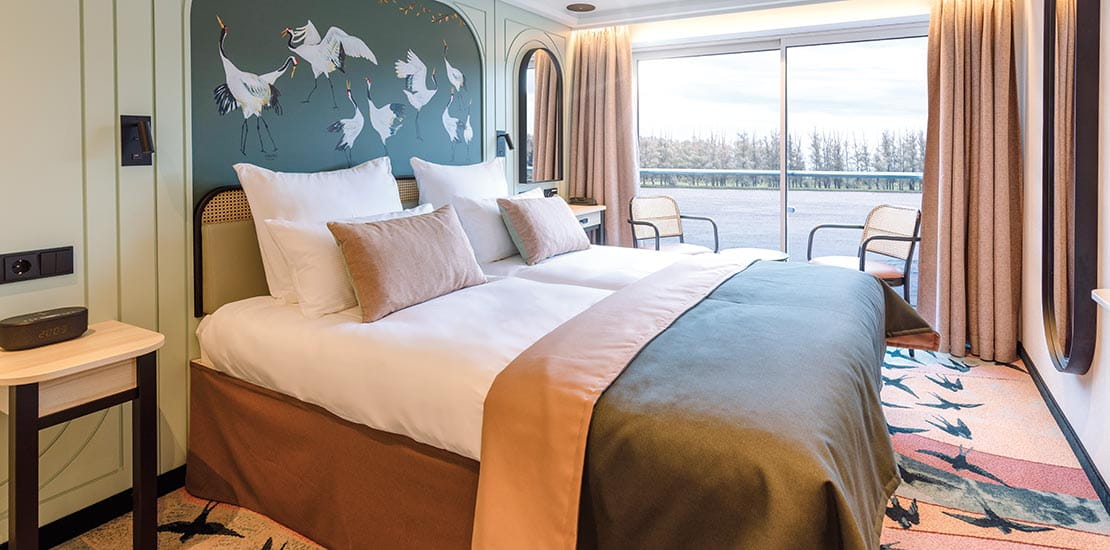 A Deluxe Cabin with French Balcony